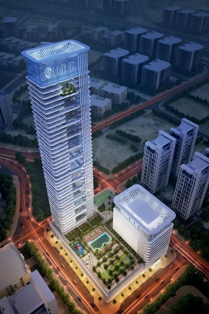 Skyhills 3 at JVC: Fully Furnished Luxury with 40% Post-Handover Plan